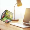 GOODS+GADGETS Rotating Photo Cube for 6 Photos Floating Picture Cube