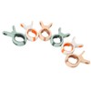 6PCS Beach Towel Clips Multifunctional Rustproof Windproof Quilt Drying Clip