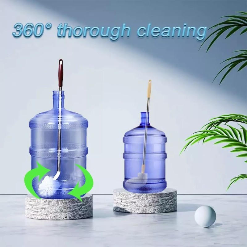 Musibo Bottle Brush, 3 Pack Long Handled Bucket Brushes with