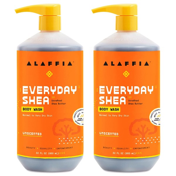 Alaffia Alaffia Everyday Shea Body Wash, Naturally Helps Moisturize and