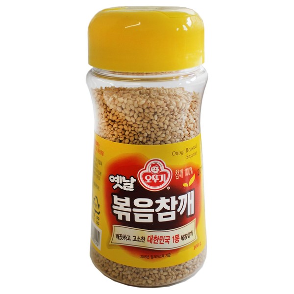 Crazy Korean Shopping Sesame Seeds, Roasted By Ottogi (3.5 OZ