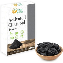 Herbs Botanica Activated Charcoal Powder 100% Food Grade Bamboo Charcoal Powder for Baking, Soap Making, & DIY for Multiple Uses 2 oz
