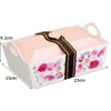 Skater PLF13 Large Lunch Box, Excursion Bento Box, Herbarium, Pink,