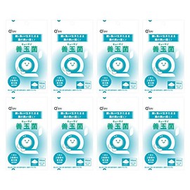 Kyusai Good Bacteria, 0.5 oz (14 g) (0.04 oz (1 g) x 14 Bottles), 1 Bag, Approx. 14 Days, 8 Bags Bulk Purchase