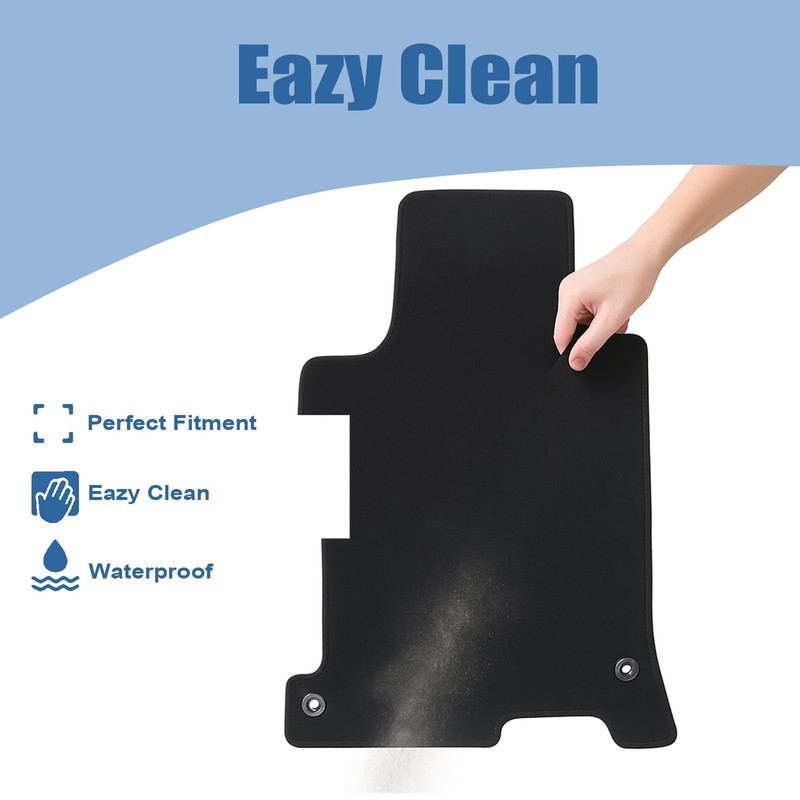 GXARTS Car Floor Mats Carpet Full Set Fit for Ford