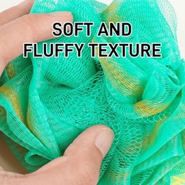 Pack De 20 Mini Esponjas De Baño De Lufa De 20 G, Suaves Y De Tamaño Viaje, De Malla De Nailon, Ideales Para El Gel De Ducha. Exfoliantes De Lufa Para