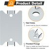 Nail Plates for Wood Studs 1.5 x 2.5 Inch Nail