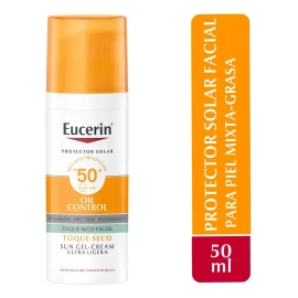 Eucerin Control Toque Seco Protector Solar Fps50+ 50ml