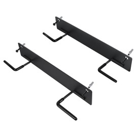 Wall Mounted Golf Bag Storage Rack Hold 2 Golf Bags, Golf Bag Wall Mount Rack, Golf Bag Storage Rack for Garage Wall (2 Pack)