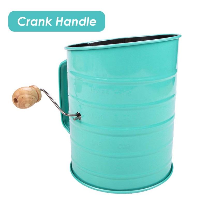 Webake Flour Sifter 3 Cup Stainless Steel Baking Sifter with