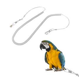 Pet Bird Anklet, 6 m Parrot Bird Stand Anklet Anti-Bite Flying Rope Leash Kits Parrot Anklet Pet Outdoor Traction for Macaw Cockatiel Lovebird Macaw