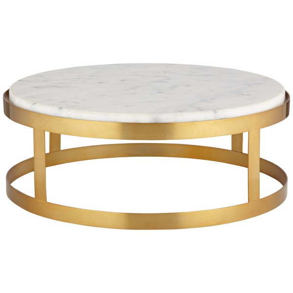 Possini Euro Design 14" Marble and Gold Finish Pedestal Lamp