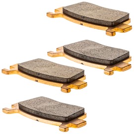 NICHE Brake Pad Set for Kawasaki Teryx KRX KRX4 1000 43082-0197 Rear (Ceramic) 2 Pack