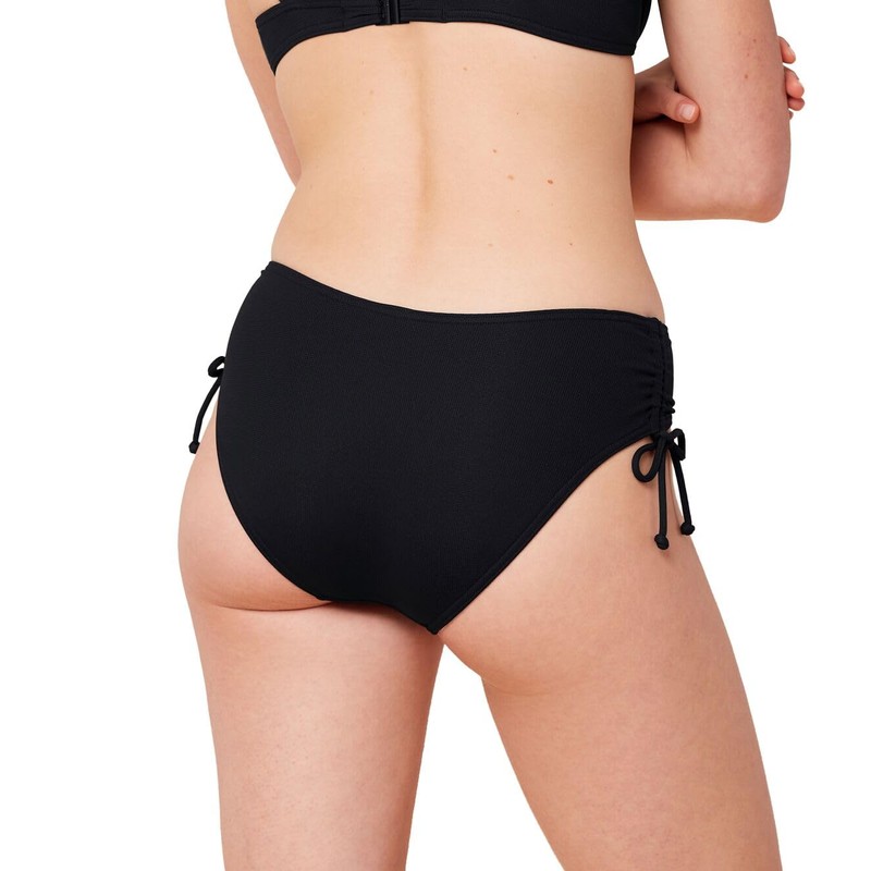 Triumph Women's Summer Glow Midi Sd Bikini Bottoms, Black, 12