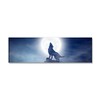 Truly Teague 36 x 11 Wall Vinyl Sticker Howling Wolf