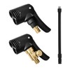 LbsAMP Tyre Inflator Hose with 2 Pieces Brass American and