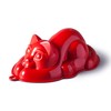 Kilo L32R Cat Jelly Mould-Red, Plastic