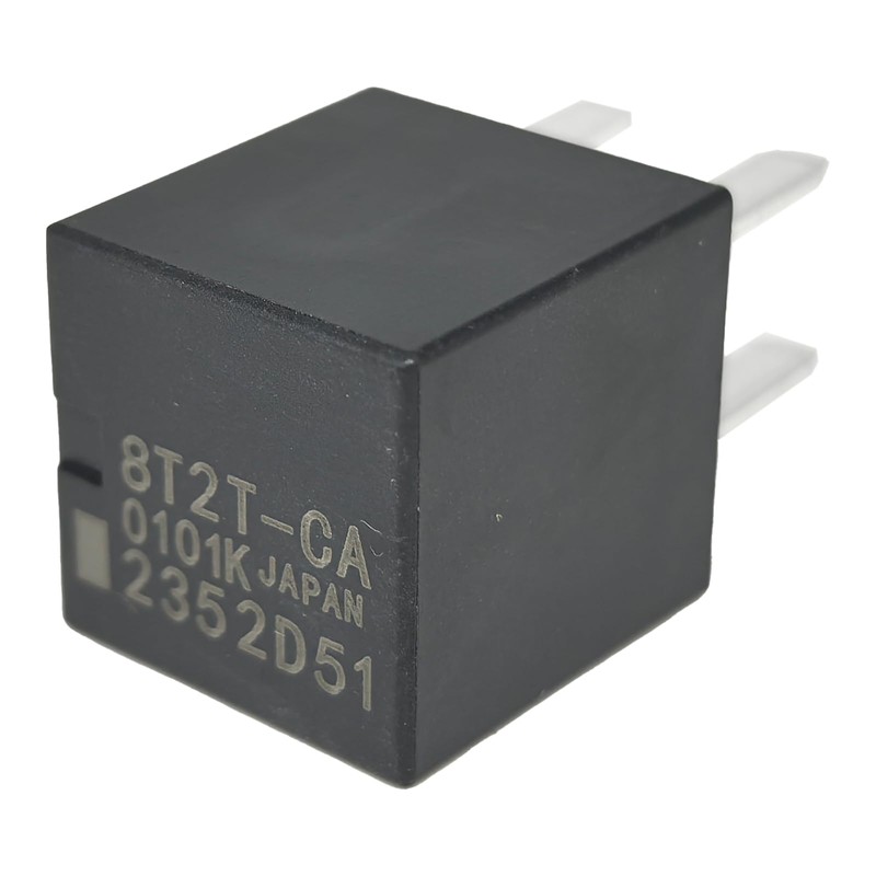 3-Pack 8T2T-CA Relay - 12VDC 20A 4-Pin SPST Automotive Power