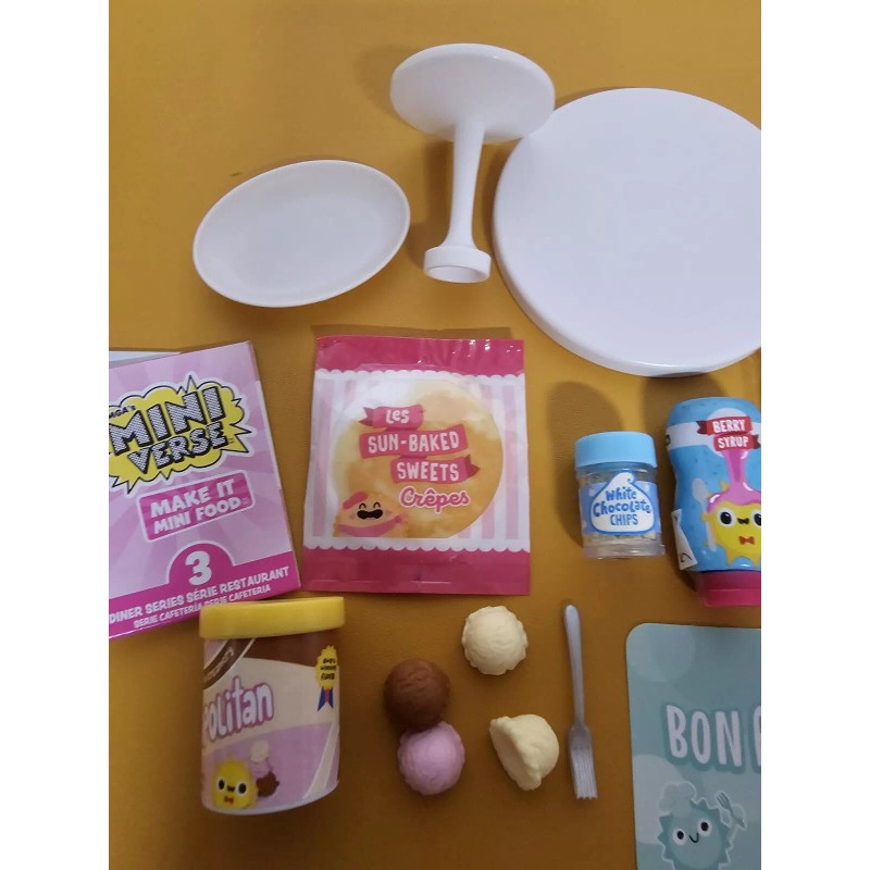 MGA Miniverse CREPES A LA MODE Diner Series 3 Wave