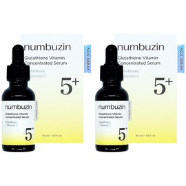 넘버즈인 Whitening Functional Vitamin Ampoule Numbers In No. 5 Glutathione C Trace Ampoule 30ml 1+1 / 미백 기능성 비타민앰플 넘버즈인 5번 글루타치온C 흔적 앰플 30ml 1+1