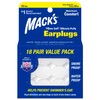 Mack's Pillow Soft Silicone Earplugs, 18 Pair - The Original
