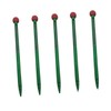 GLEAVI 2pcs Soil Thermometer Built Glass Rod to Portable Garden