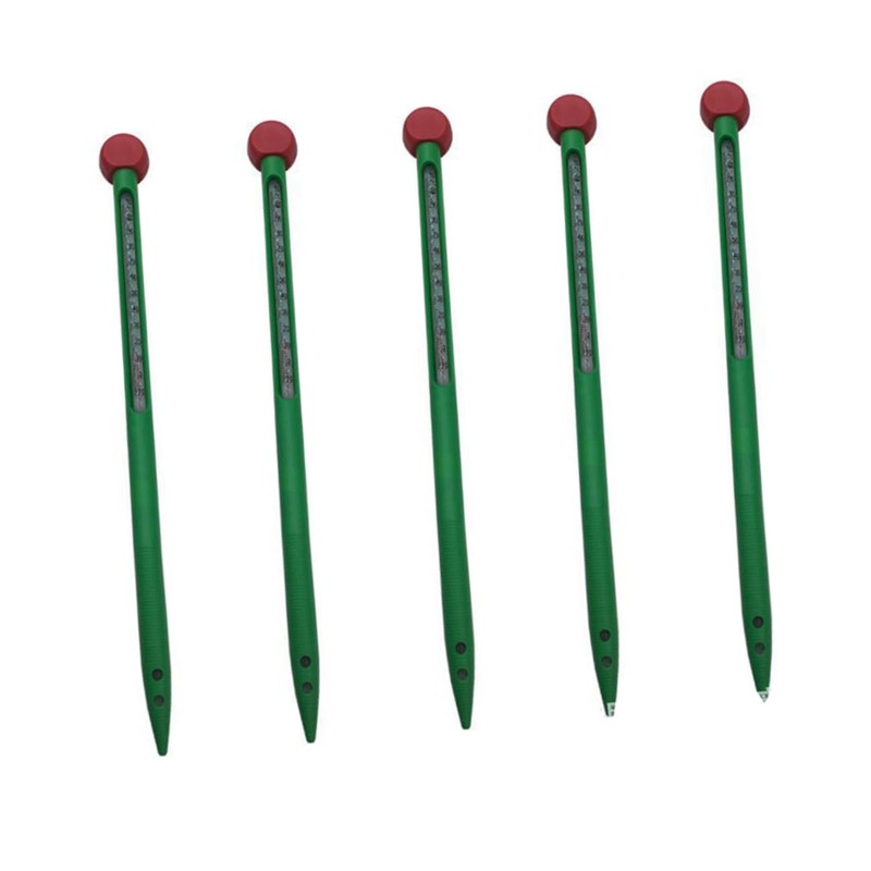 GLEAVI 2pcs Soil Thermometer Built Glass Rod to Portable Garden
