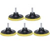 sourcing map 4 Inch Hook and Loop Sanding Disc Pads