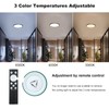 12 Inch Motion Sensor Ceiling Light Indoor Wired, Motion Activated