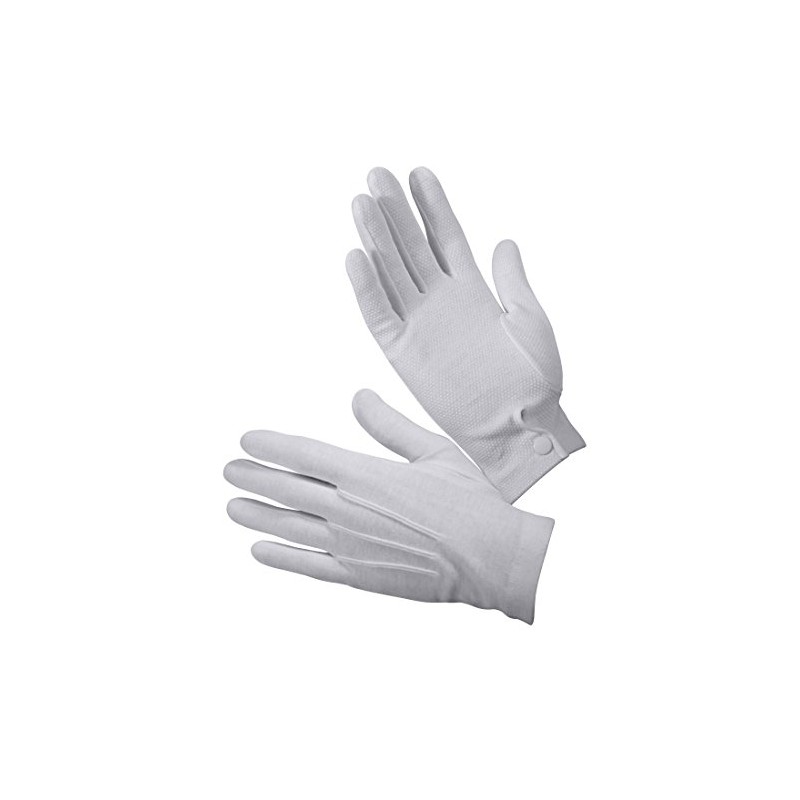 Rothco Gripper Dot Parade Gloves (White, X-Large)