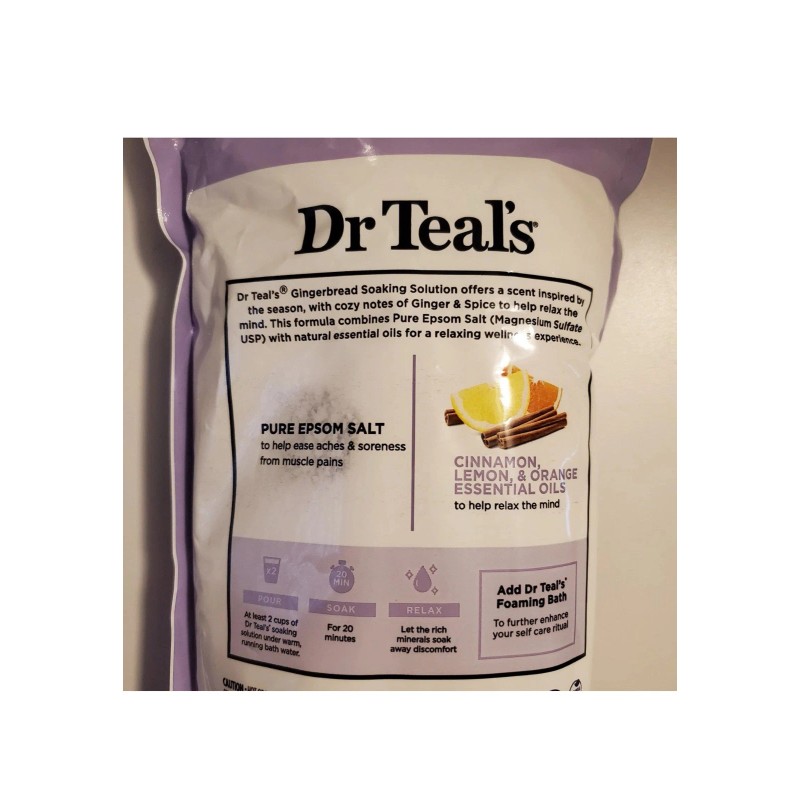 Dr. Teal's Dr Teals Limited Edition Epsom Salt 2 lbs,