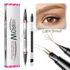 2-Prong Micro-Fork Tip for Defined, Natural Brows, Long-Lasting, Waterproof, Dual-End