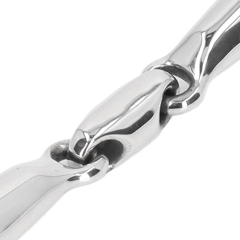 Horse Gag Ring Snaffle Bite Stainless Steel 125mm Loose Oval