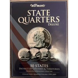 1999-2009 US State & Territory Quarters Philadelphia & Denver Set (112 Coin Set)