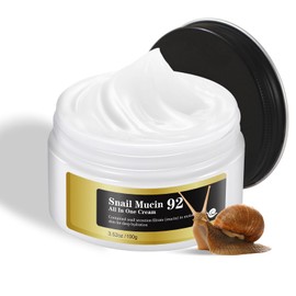 Snail Mucin Serum 92% Face Moisturizer, 3.52 Oz Snail Cream, Improve Dullness Skin & Fine Lines, Delicate Skincare for All Skin Types