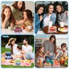 Kssvzz 6 Pack 600 ml Food Storage Containers with Lid,