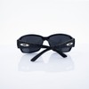HAND Stylish 032 Unisex Sunglasses in a Black Frame with