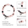 HMOOY Natural Stone Beaded Bracelets For Women, Unique 8 mm