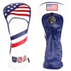 4pcs/Set 1 3 5 UT Golf Head Covers USA Stars