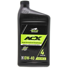 Acx 0w-40 Synthetic Oil, Quart Arctic Cat