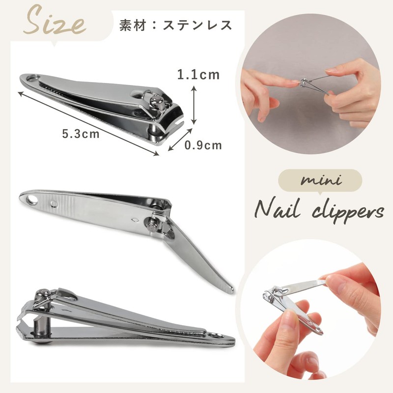 Amazing Harmony Nail Clippers Small Set of 3 (Quick Nail