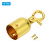 PATIKIL 0.8"x2" Stanchion Rope End Stopper, 6 Pack Cord End
