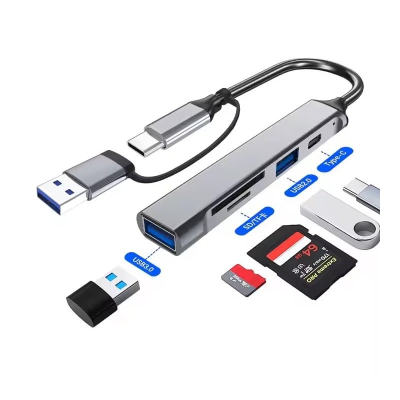 3&1 Bundle Includes 5&1 USB-C, USB 2.0, USB 3.0, Micro-SD,