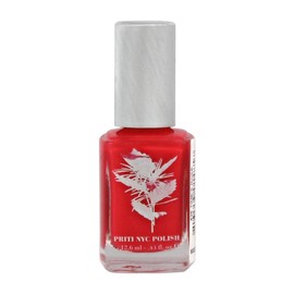 Priti NYC Non Toxic Nail Polish 435 Time's Rose Coral Orange Creme - Pantone