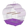 Prevue Pet Palm Beach Scallop Roof Bird Cage - Purple