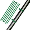 HORZEFIX Cable Ties Pack of 100 Green Long UV Resistant