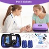 HIMDUZE Custodia da viaggio per insulina, approvata TSA, refrigeratore refrigerato