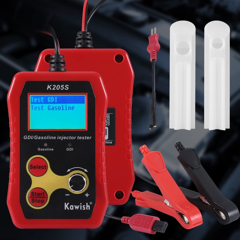 KAWISH Fuel Injector Tester Kit, Automotive GDI Injector Tester 12V
