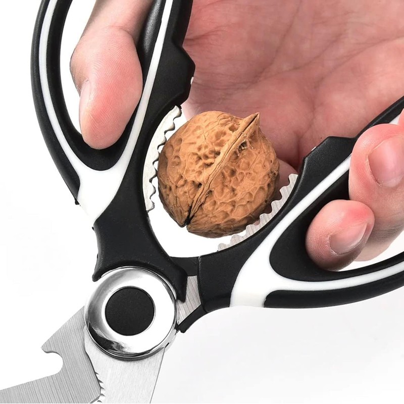 Pack of 2 Cutting Scissors, Multifunctional Scissors, Premium Kitchen Scissors