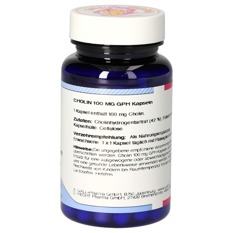 Gall Pharma Cholin 100 mg GPH Kapseln 60 Stück